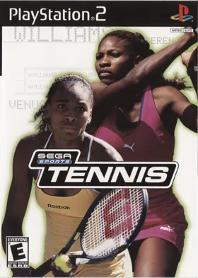 Sega Sports Tennis box cover front